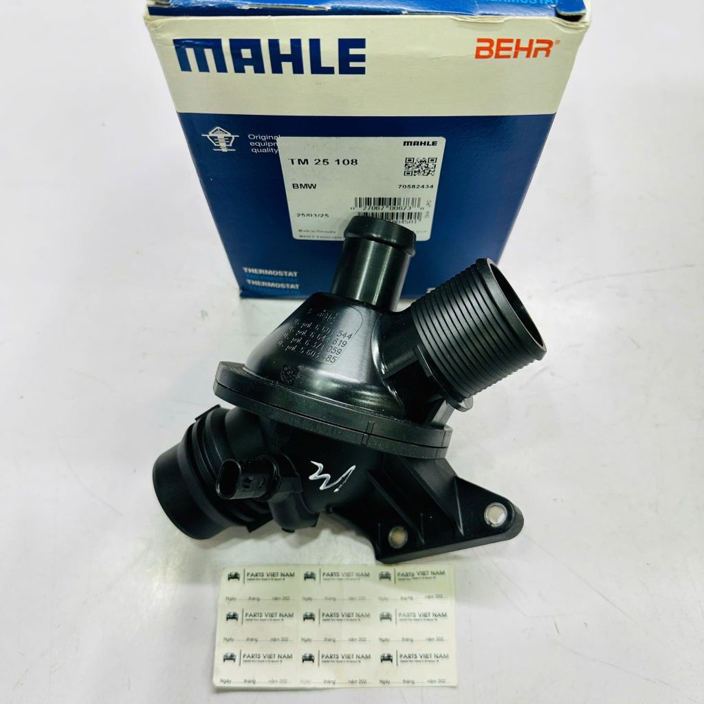 Van hằng nhiệt (Thermostat) xe BMW F30 (320i, 328i), F10 (520i, 528i), X1 (E84), X3 (F25), X4 (F26), Z4 (E89) động cơ N20 đời 2011 - 2016. Hàng Mahle Đức. Mã 11538635689, TM25108