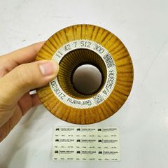 Lọc dầu động cơ, lọc nhớt động cơ xe BMW E36: 320i, 323i, 325i, 328i, E39, E60: 520i, 523i, 525i, 528i, 530i, X3 (E83), X5 (E53) máy M54. Mã 11421427908, 11427509430, 11427512300