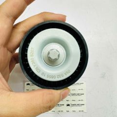 Bi tỳ trơn dây curoa tổng (Idler Pulley) xe Mercedes (W204): C180, C200 CGI, C250, (W212): E200 CGI, E250, (R172): SLK 200, SLK 250 động cơ M271 đời 2009 - 2015. Hàng INA Đức (OEM). Mã A0002021719