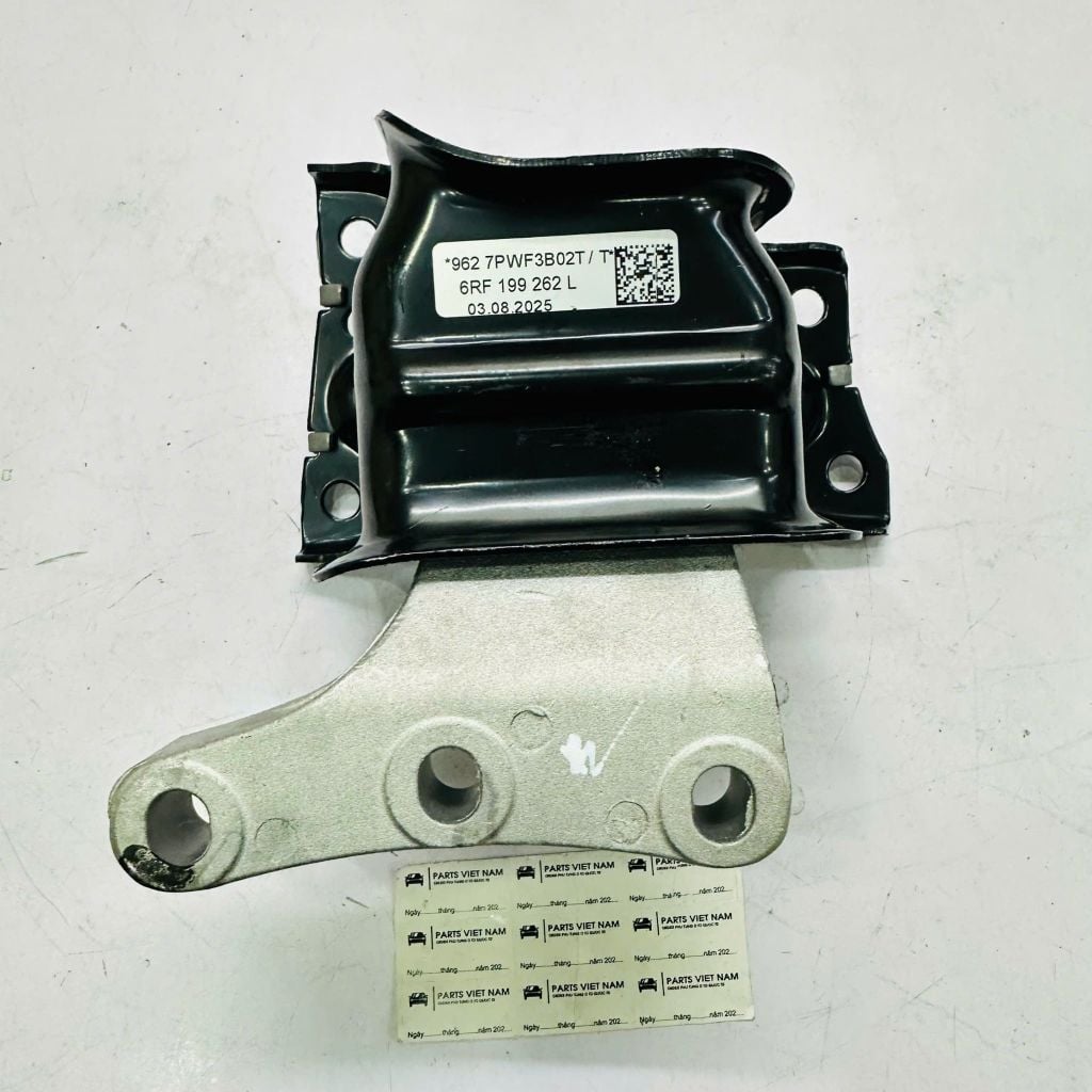 Chân máy phải (chân dầu thủy lực) xe Volkswagen Polo 1.6L, Vento, Skoda Rapid đời 2013 - 2021. Hàng Faw China. Mã 6RF199262Q, 6RF199262L, L6RF199262L