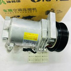 Máy nén khí điều hòa, lốc lạnh xe Renault Duster, Megane III, Fluence, Latitude, Scenic, Dacia Logan/Sandero đời 2008 - 2018. Hàng Kprs China. Mã 926008367R, 8200818552, 92600BV80A