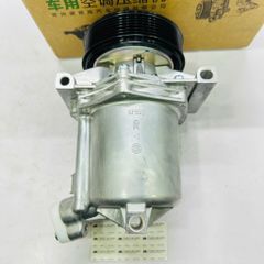 Máy nén khí điều hòa, lốc lạnh xe Renault Duster, Megane III, Fluence, Latitude, Scenic, Dacia Logan/Sandero đời 2008 - 2018. Hàng Kprs China. Mã 926008367R, 8200818552, 92600BV80A