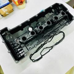 Nắp giàn (dàn) cò (Engine Valve Cover) cho động cơ BMW N52N (3.0L) cho BMW X1 X3 E83 E84, F25, X5 E70, 328i E90, E60, E61, F10, F11 523i, 525i, 528i, 530i, F01, F02 730i, 730Li, X1, X3, X5 đời 2007 - 2013. Hàng Febi. Mã 11127552281
