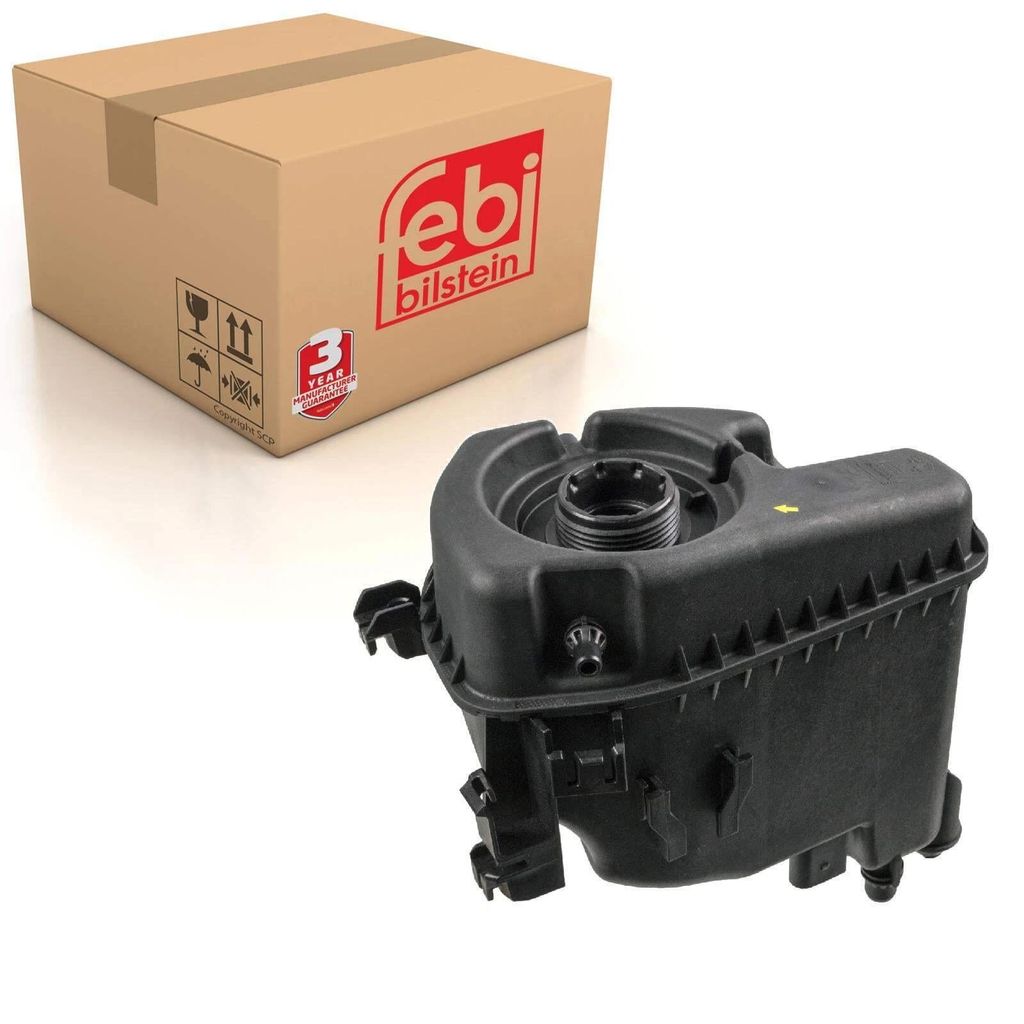 Bình nước phụ làm mát động cơ BMW 520i, 525i, 530i, 530e, 540i (G30/G38), 730i, 730Li, 740i, 740Li, 740Le (G11/G12), 630i, 640i (G32) đời 2016 - 2024. Động cơ B48, B58. Hàng Febi. Mã OE: 17139846642