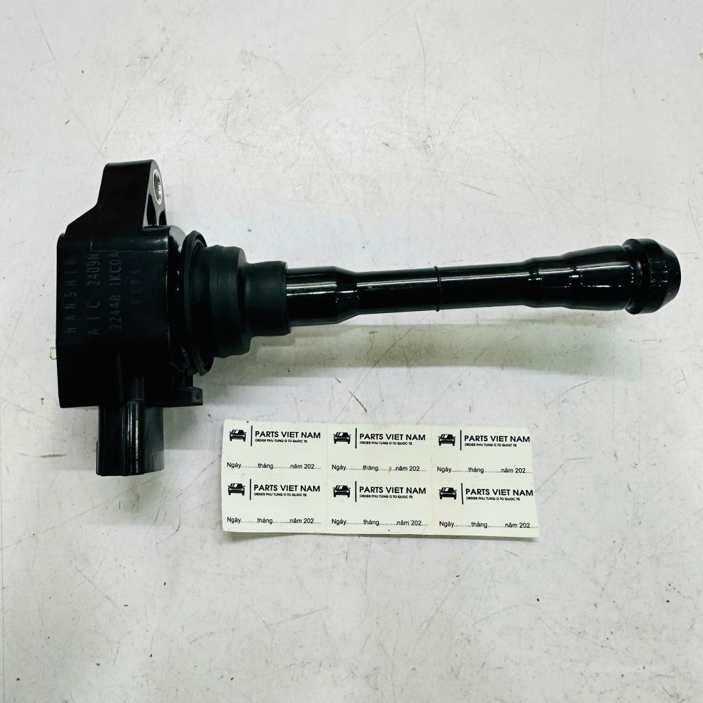 Mô bin đánh lửa (Ignition Coil) Nissan Juke (2010-2019), XTrail (T32), Tiida (2013+), Teana 2.5, Qashqai, Pulsar và Renault Megane, Clio, Kadjar, Talisman. Hàng chất lượng cao. Mã OE: 22448-1KC0A, 224481KC0A