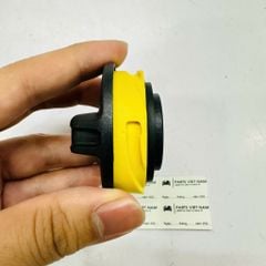 Nắp đổ dầu nhớt động cơ (Oil Filler Cap) Audi A1, A3, A4, A5, Q3, Q5, Volkswagen Tiguan, Golf MK7, Sharan, Passat,  Scirocco, Porsche Macan 2.0T đời 2013 - 2025. Động cơ EA888 Gen 3 (1.8 TSI / 2.0 TFSI). Hàng Faw China. Mã OE: 06K103485C, 06K103485D