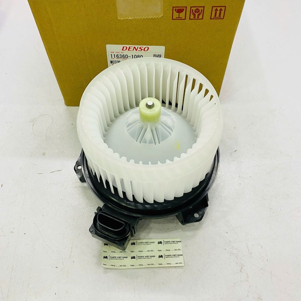 Cụm mô tơ quạt dàn (giàn) lạnh (Blower Motor Sub-Assy) Toyota Vios, Yaris đời 2007 - 2013. Hàng Denso Japan. Mã OE: 871030D160, 871030D161