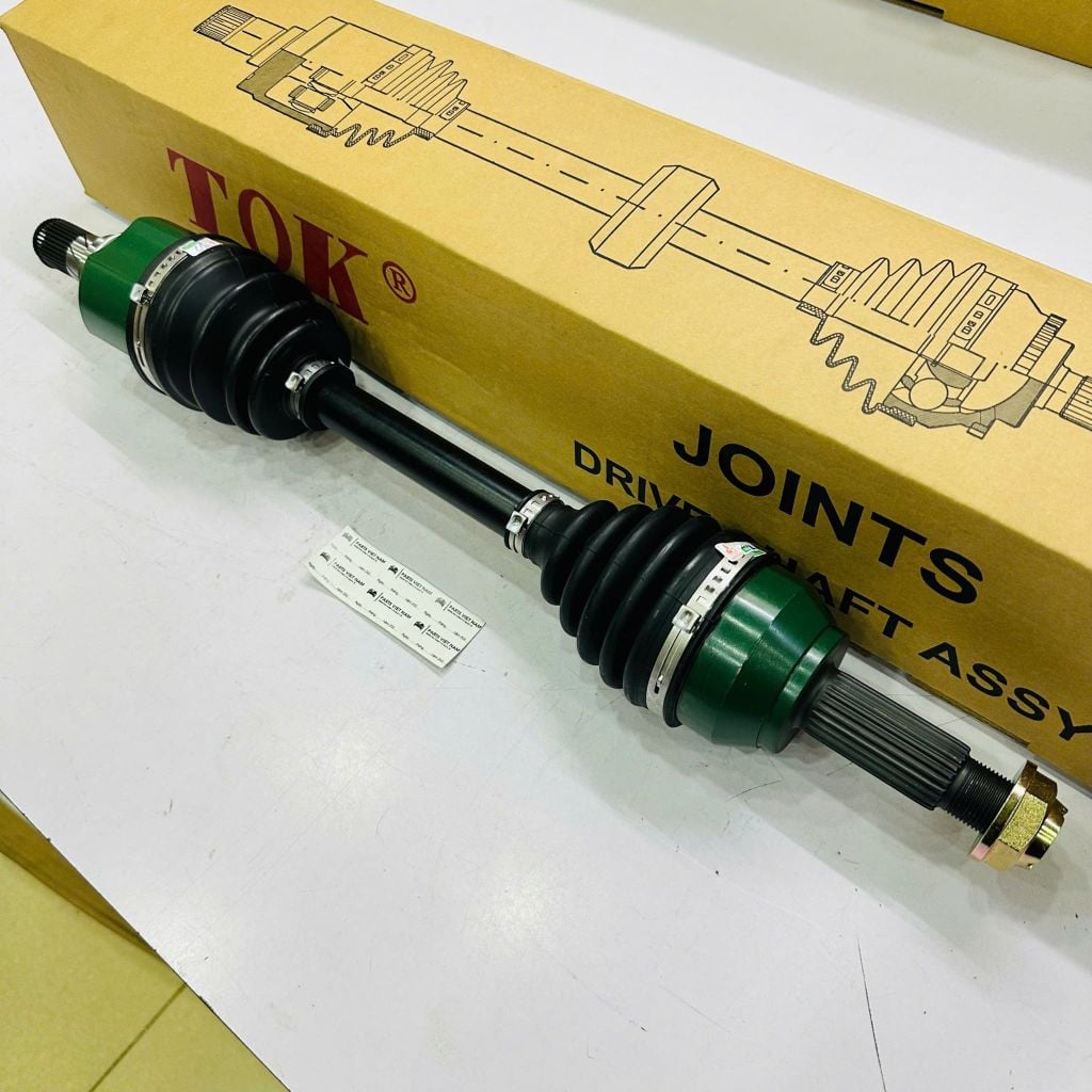 Cây láp bên trái (Passenger Side) cho Ford Focus Trend, Focus Titanium động cơ 1.6L số tự động đời 2012 - 2019. Hàng TOK. Thông số kỹ thuật: 25 răng ngoài, 34 răng trong, chiều dài 564mm. Mã A-FD-62