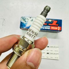 Bugi ô tô Denso K16TT chân ngắn, điện cực Niken Twin-Tip cho Toyota, Mitsubishi, Suzuki, Toyota Vios, Innova, Mitsubishi Jolie, Suzuki Carry, Daewoo Gentra, Lanos. Hàng Denso Japan. Mã JK267700-7431