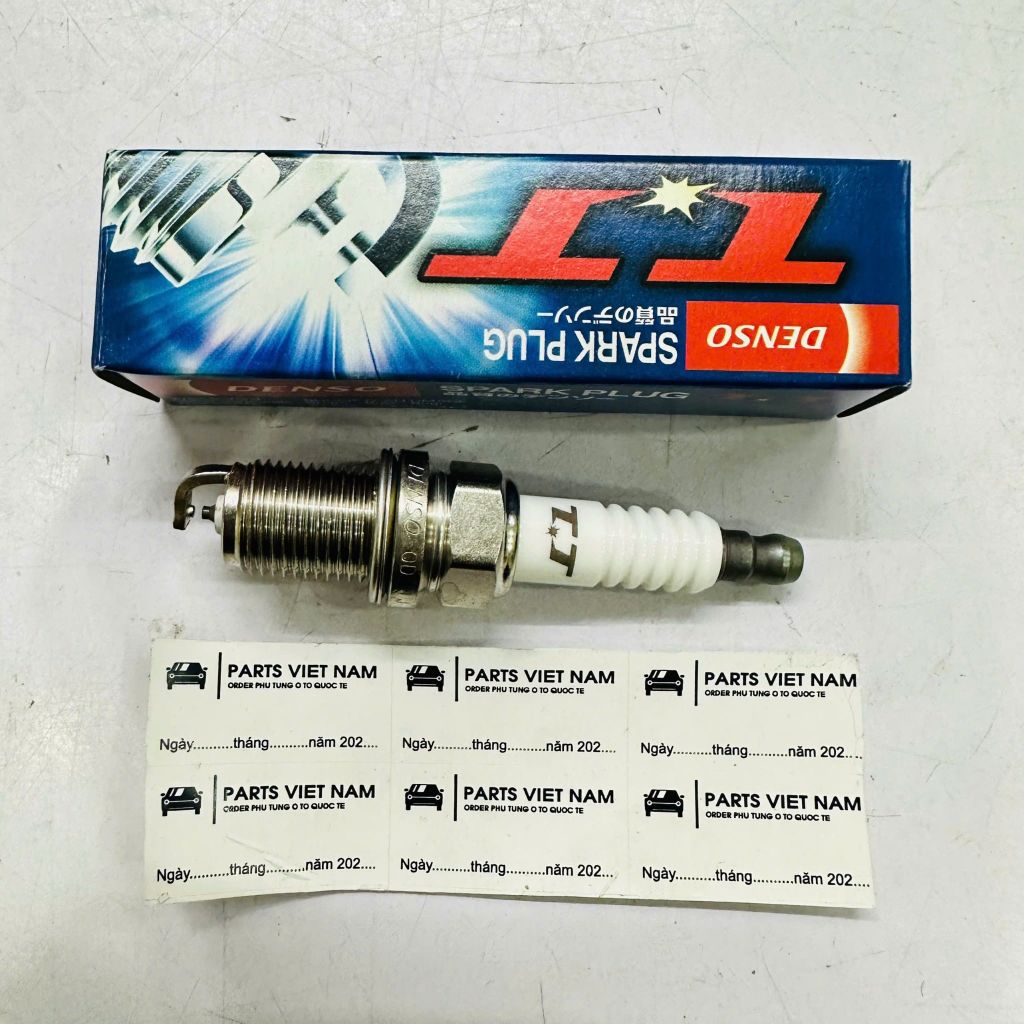 Bugi ô tô Denso K16TT chân ngắn, điện cực Niken Twin-Tip cho Toyota, Mitsubishi, Suzuki, Toyota Vios, Innova, Mitsubishi Jolie, Suzuki Carry, Daewoo Gentra, Lanos. Hàng Denso Japan. Mã JK267700-7431