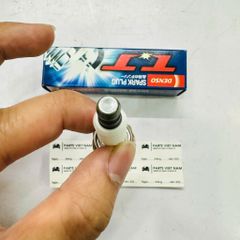 Bugi ô tô Denso K16TT chân ngắn, điện cực Niken Twin-Tip cho Toyota, Mitsubishi, Suzuki, Toyota Vios, Innova, Mitsubishi Jolie, Suzuki Carry, Daewoo Gentra, Lanos. Hàng Denso Japan. Mã JK267700-7431