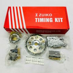 Bộ nhông xích cam Toyota Zace Surf, Zace GL, Zace DX đời 1999 - 2005. Tương thích động cơ 7K (1.8L). Hàng Juko. Mã sản phẩm: KA-08