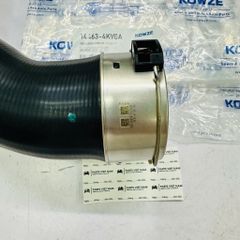 Ống cao su dẫn khí nạp từ két làm mát Intercooler lên họng hút Nissan Navara NP300 (D23) máy dầu 2.5L YD25DDTi đời 2014 - 2021. Hàng cao cấp. Mã 14463-4KV0A, 144634KV0A