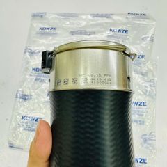 Ống cao su dẫn khí nạp từ Turbo vào két Intercooler Nissan Navara NP300 (D23) động cơ dầu 2.5L YD25DDTi đời 2014 - 2024. Hàng cao cấp. Mã 14463-4KV2A, 144634KV2A