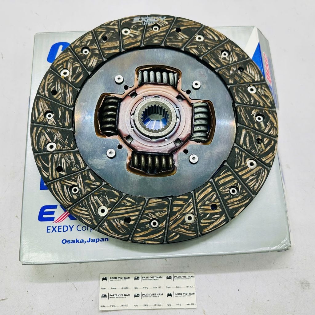 Lá côn (Clutch Disc / Bố ly hợp) hàng Exedy (Nhật Bản) cho Mitsubishi Pajero V31 4G64, V32 4G54 đời 1991 - 2000. Mã OE: MD802129, MBD022U