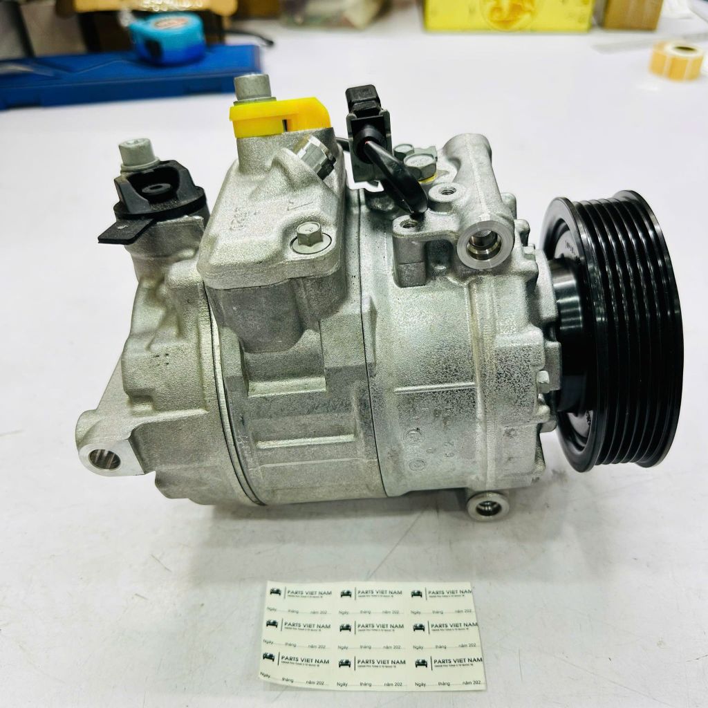 Lốc lạnh điều hòa Audi A6, A7 Quattro và SUV Q7 sử dụng động cơ V6 3.0L đời 2015 - 2019. Hàng Denso Japan. Mã 4E0260805, 4M0820803B, 4M0820803K, 4M0820803M, 447140-0310