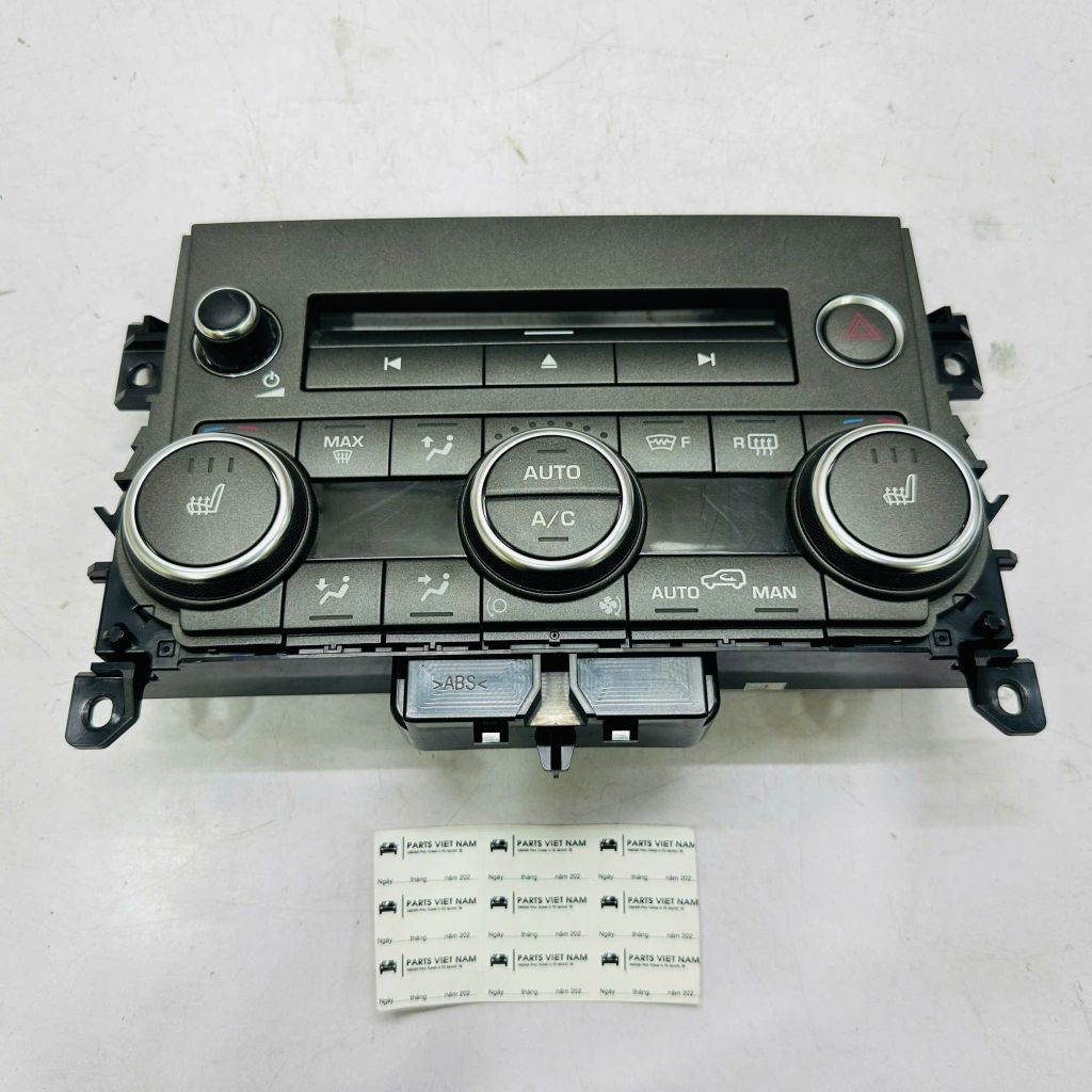 Bảng điều khiển hệ thống điều hòa phía trước (Front A/C Heater Climate Control Switch/Panel) xe Land Rover Range Rover Evoque (L538) đời 2014 - 2016. Hàng xịn tháo xe đặt 10 ngày. Mã LR071832, LR047426