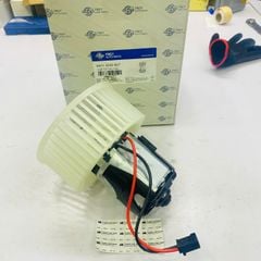 Mô tơ quạt gió điều hòa, quạt dàn (giàn) lạnh trước cao cấp chuẩn OEM Frey cho BMW 520i, 523i, 528i, 535i, M5 (F10/F11), 6 Series (F12/F13) và 730i, 740i, 740Li, 750Li, 760Li (F01/F02) đời 2009 - 2016. Mã OE: 64119242607