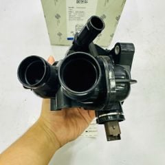 Cụm van hằng nhiệt Mini Cooper Countryman (R60), Clubman (R55), Peugeot 3008, 508, Citroen 1.6L đời 2007 - 2015. Hàng Frey. Mã 1153753452, 11537534521