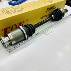 Cây láp bên phải Honda City số tự động 2014 - 2020. Hàng TOK. Thông số 26 răng ngoài, 25+2 răng trong, chiều dài 570mm. Mã A-HO-21