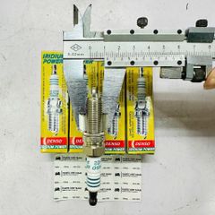 Bugi đánh lửa Iridium chân dài (Spark Plugs) xe Honda Civic (2008-2015), CRV (2009-2017), Accord 2.0/2.4, HR-V 1.8, Odyssey. Hàng Denso Japan. Mã OE: 12290-R48-H01, 267700-6450, IXUH22 ( 1 cái )