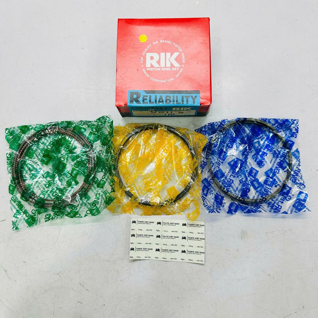 Bộ xéc măng Nissan Murano, 350Z, Teana VQ35DE Cốt 0 (STD) 1.2x1.2x2.5mm. Hàng Japan. Mã 120338J100, 12033AL510