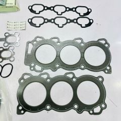 Bộ gioăng phớt đại tu động cơ tổng thành máy V6 3.0L (VQ30DE) cho Nissan Maxima (A33), Nissan Cefiro (A33), Infiniti I30 đời 2000 - 2004. Hàng cao cấp phớt Nhật. Mã 10101-4Y529, 101014Y529