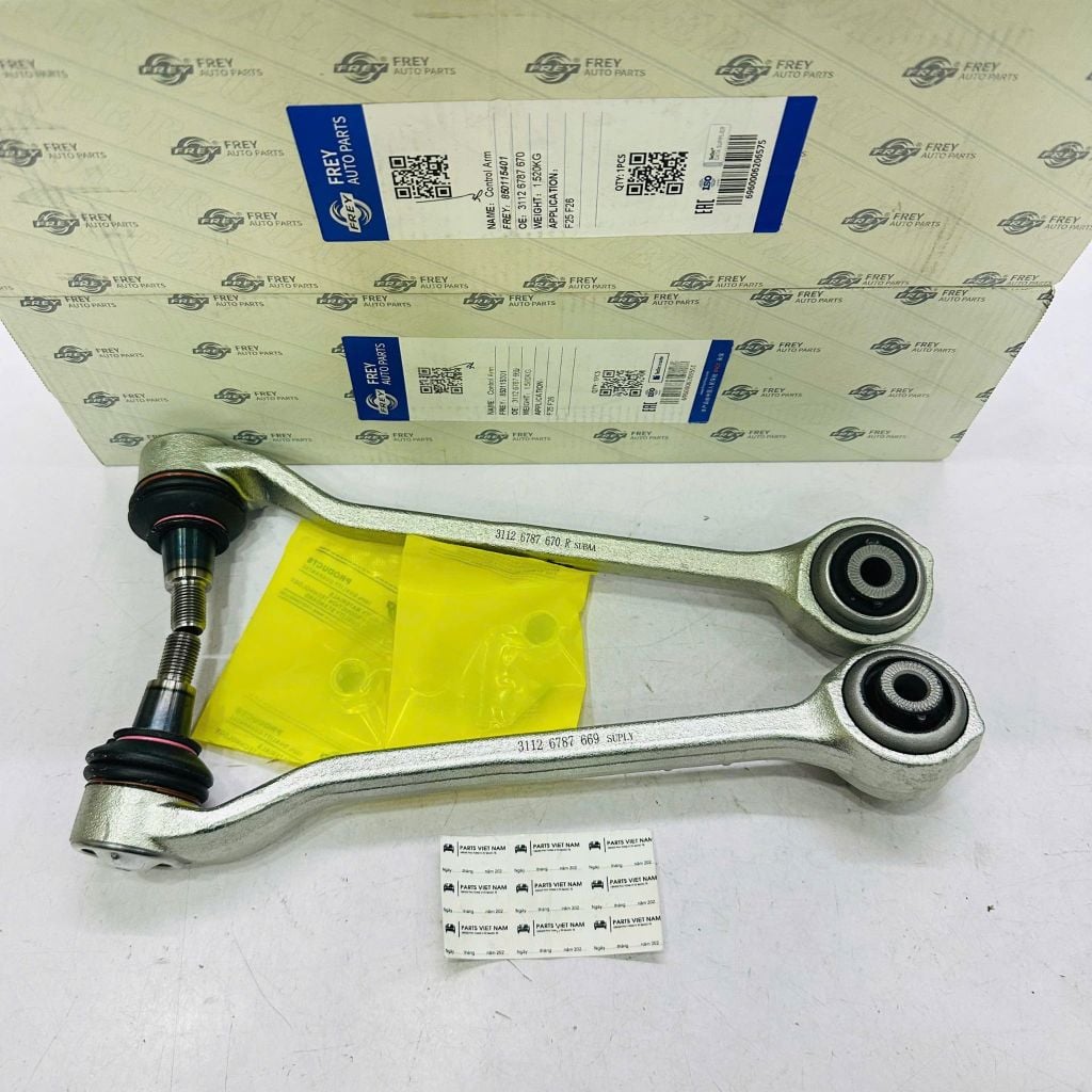 Càng i nhôm thẳng trước phía dưới BMW X3 (F25) đời 2010-2017 và BMW X4 (F26) đời 2014-2018. Hàng Bmtsr / Frey Trái (31126787669) và bên Phải (31126787670) ( 1 cái )