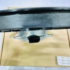 Cụm mô tơ liền cánh quạt gió két nước (Đường kính 339mm 9 cánh) Audi A6, A7, Q3 đời 2010 - 2018. Hàng Valeo. Mã 8K0959455N, 8K0959455Q