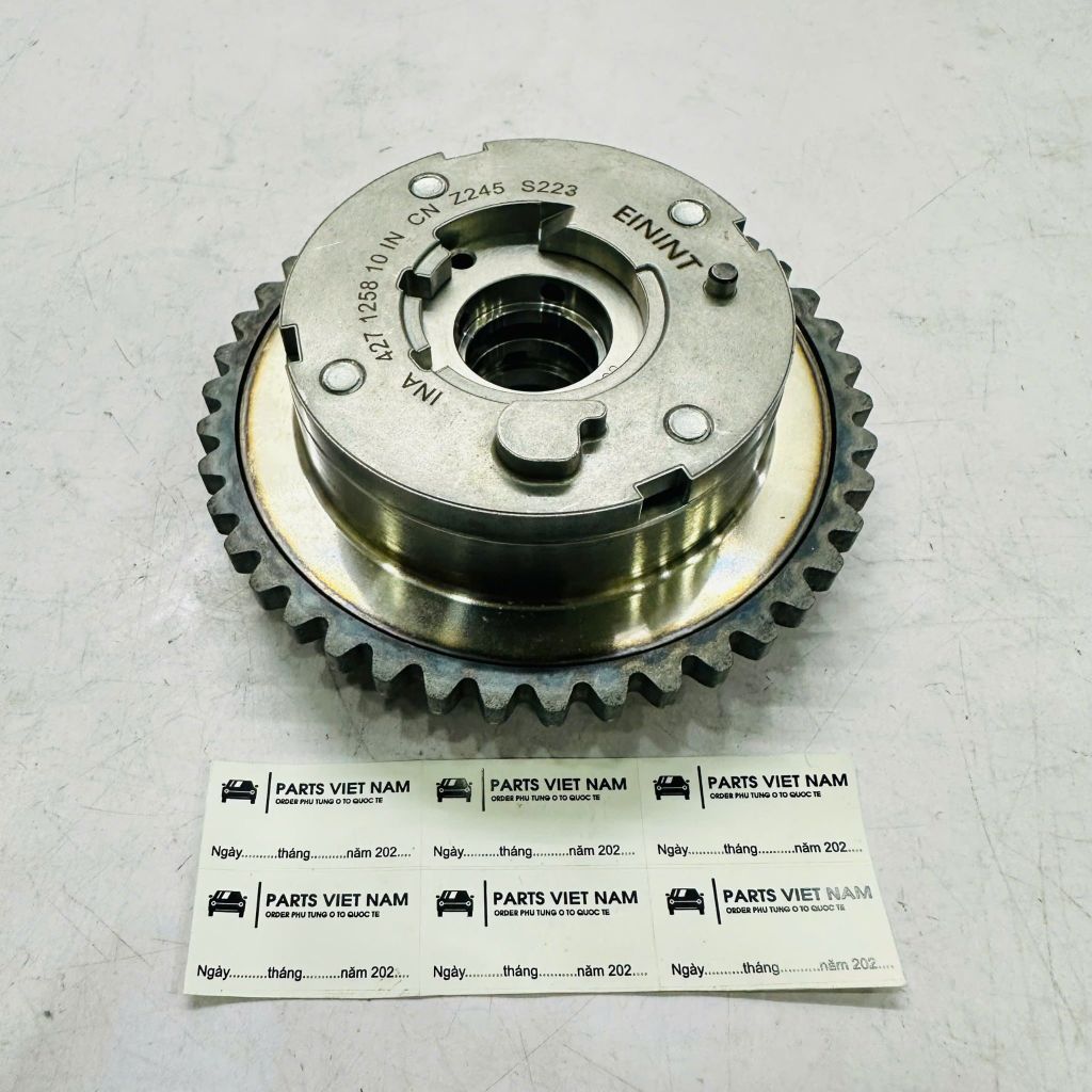 Bánh răng nhông cam hút động cơ M270 và M274 (1.6L & 2.0L) Mercedes C200 C300 (W204, W205), E200 E300 (W212, W213), GLC200 GLC300 (X253), A-Class, CLA 200, GLA 300. Hàng INA. Mã A2700506100