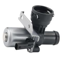 Cụm van nước sưởi, Van điều khiển nước làm mát Mercedes-Benz động cơ M271 (1.8L Turbo): C-Class W204 (C180, C200, C250) và E-Class W212 (E200, E250). Hàng Hella Âu. Mã A2712030164, 2712030164