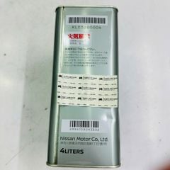 Dầu, nhớt hộp số vô cấp Nissan CVT Fluid NS-2 (Can 4 Lít) cho XTrail T31, Teana J32, Murano Z51 đời 2008 - 2014. Mã KLE52-00004