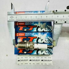 Bugi ô tô Denso K16TT chân ngắn, điện cực Niken Twin-Tip cho Toyota, Mitsubishi, Suzuki, Toyota Vios, Innova, Mitsubishi Jolie, Suzuki Carry, Daewoo Gentra, Lanos. Hàng Denso Japan. Mã JK267700-7431