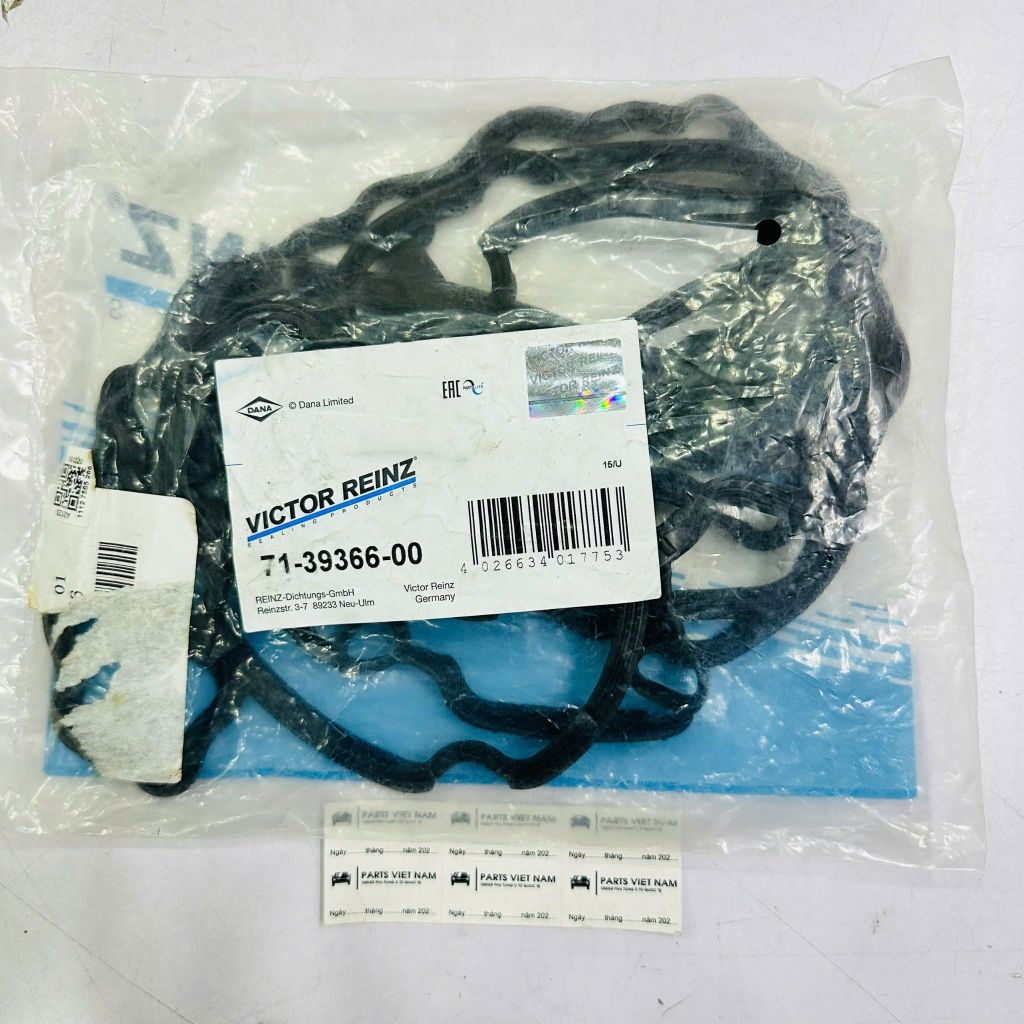 Gioăng nắp dàn (giàn) cò (Valve Cover Gasket) BMW N54 E90, E92, E93 335i, 335xi, 335is, E60, E61 535i, 535xi, F01, F02 740i, 740Li, E71 (X6) đời 2006 - 2013. Hàng Đức Victor Reinz. Mã 11127565286