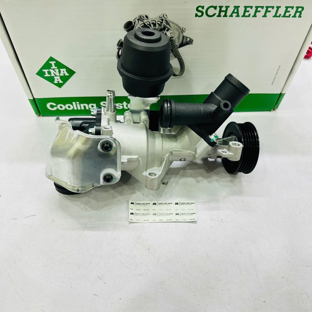 Bơm nước làm mát động cơ Mercedes B 200 W246, A 200 (W176), CLA 200 300 (C117), GLA 200 300 (X156) M270 (1.6L và 2.0L Turbo) đời 2011 - 2018. Hàng INA. Mã A2702000800, A2702000000