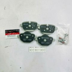 Má phanh sau (Bố thắng sau) Brembo Ceramic BMW 520i, 530i (G30), 740i (G12), X3, X4, X5, X6 xDrive G01, G02, G05, G06 đời 2105 - 2026. Mã P06064N, 34216861543, 34216885451, 34216892641, 34206877648, 34216798193