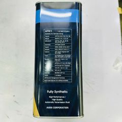 Dầu, nhớt số tự động Toyota, Lexus AFW+, ATF WS đổ cho các dòng xe Camry, Corolla, RAV4, Highlander, Lexus RX350 can 4 lít. Hàng Aisin. Mã 0888602305, ATEMT4S