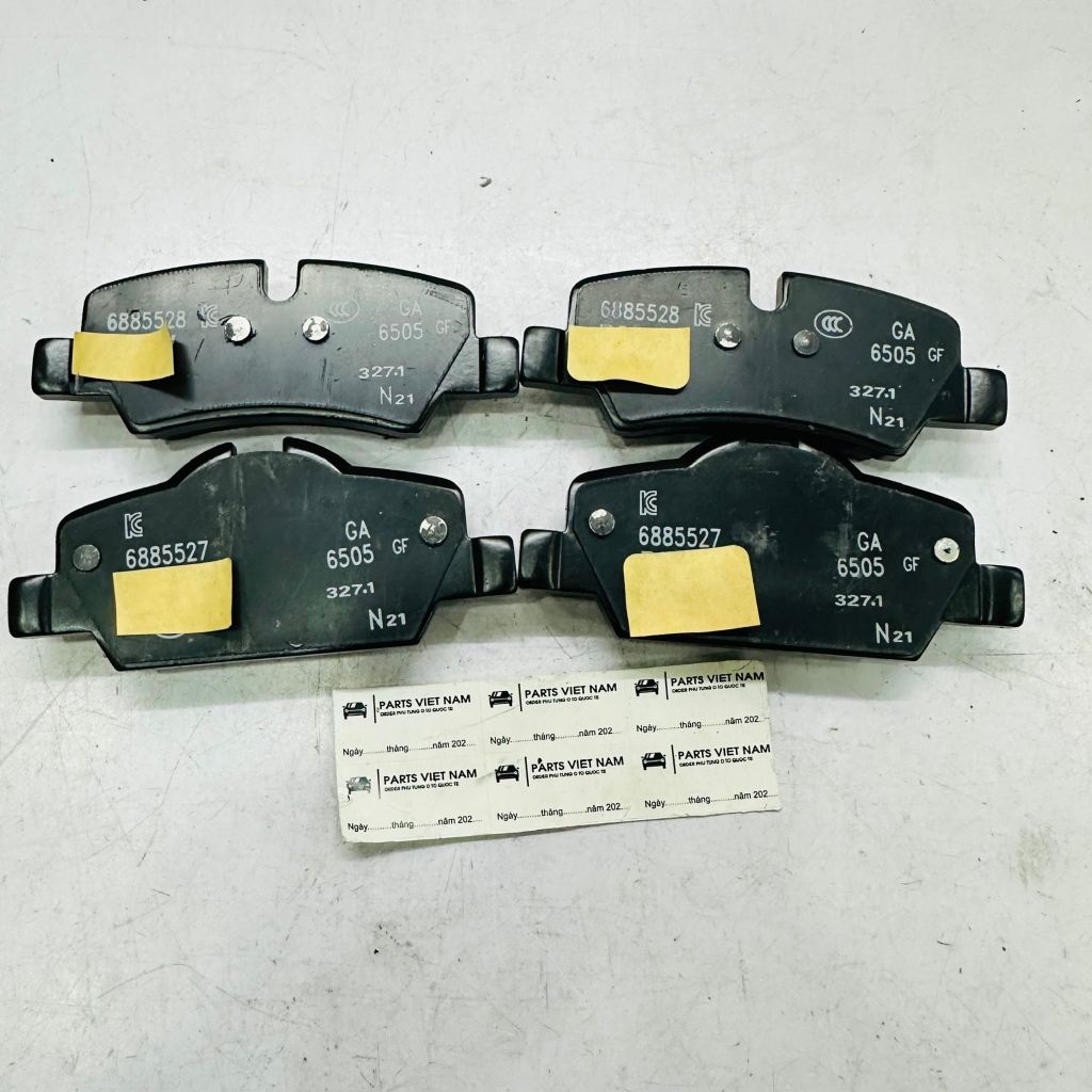 Má phanh sau (Bố thắng sau) MINI Cooper F55, F56, F57 One, Cooper (B38), Cooper S, JCW (B48) đời 2014 - 2025. Hàng chất lượng cao. Mã 34216871299, 34216861641, 34216864488, 34216871300, 34216885529