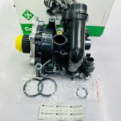 Bơm nước làm mát động cơ (Máy 1.8 / 2.0 TFSI) Audi A4, A5, Q5, Q7 & Volkswagen Tiguan, Passat, Scirocco, Golf, Beetle, Polo, Sharan, Touran đời 2012 - 2018. Hàng INA liền cảm biến. Mã 06H121026, 06H121026DR, 06H121026AB, 06H121026AF, 06H121026AG