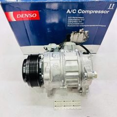 Lốc điều hòa, lốc lạnh (A/C Compressor) xe BMW 520i F10, 528i F11, 320i F30, 328i X1 E84, X3 F25, Z4 (Máy N20) đời 2011 - 2016. Hàng Denso. Mã 64529399059, 64529216466