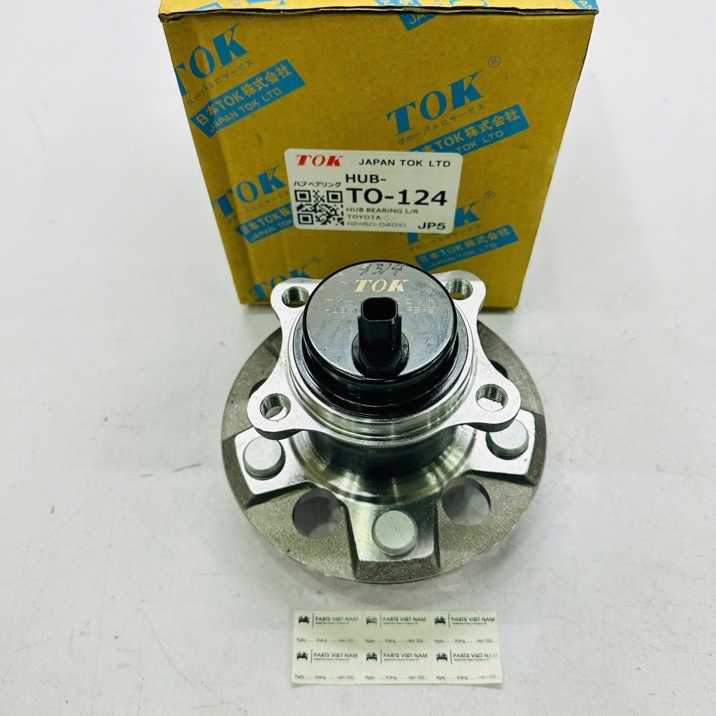 Cụm bi moay ơ sau, bạc đạn bánh sau Toyota Corolla Cross đời 2020 - 2024 tích hợp ABS. Hàng Tok. Mã 424500A010, 42450-0A010