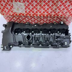 Nắp dàn (giàn) cò liền gioăng BMW 35i, 335xi, 335is, E90, E92, E93; 740i, 740Li, F01, F02, X6 xDrive35i E71, Z4 E89, 82, E88 Động cơ N54 Twin-Turbo đời 2008 - 2016. Hàng Febi. Mã 11127565284