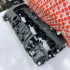 Nắp dàn (giàn) cò liền gioăng BMW 35i, 335xi, 335is, E90, E92, E93; 740i, 740Li, F01, F02, X6 xDrive35i E71, Z4 E89, 82, E88 Động cơ N54 Twin-Turbo đời 2008 - 2016. Hàng Febi. Mã 11127565284
