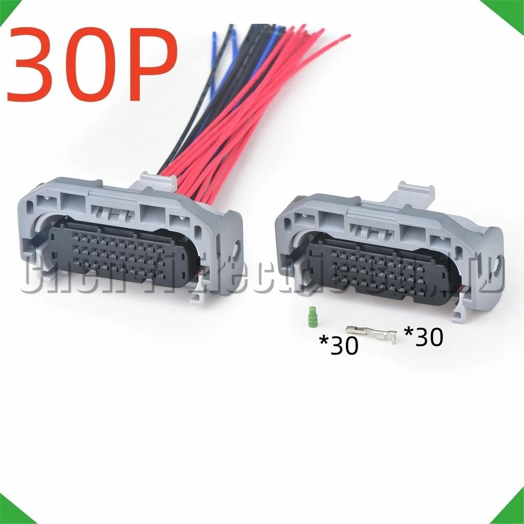 Giắc cắm điện hộp số tự động 30 Pin (Chân) Toyota Camry, Corolla Altis, Yaris, Vios (Các bản AT/CVT), Innova, Fortuner, Hilux, Hiace, Land Cruiser, Prado, Lexus RX350, ES350, NX200t, IS250, GS350 đời 2006 - 2026. Hàng cao cấp đặt 12 ngày. Mã 9098012712