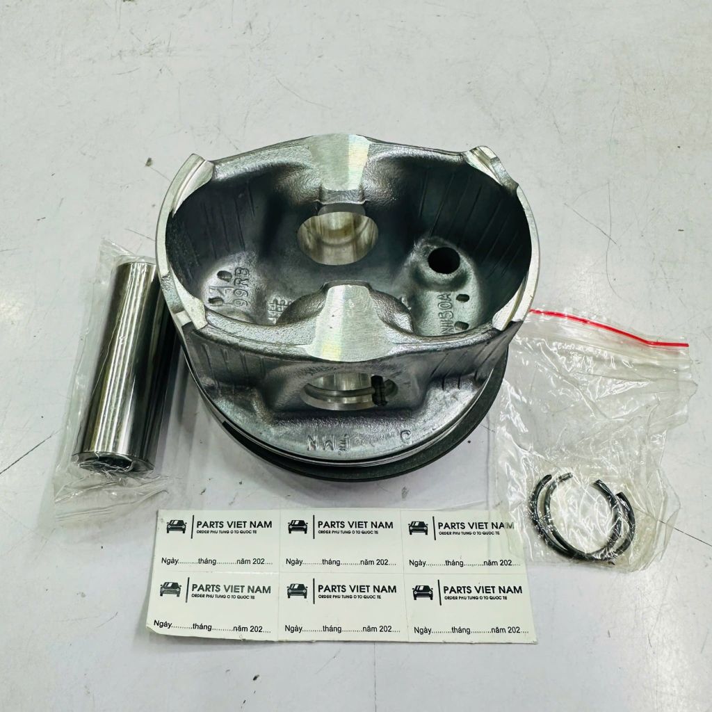 Bộ 4 quả Piston động cơ Mercedes Benz W205/X253/W213 GLC200, GLC300, C200, C300, E200, E300 (Đời 2018+). Động cơ M264 EQ Boost. Hàng chất lượng cao Mã OE: A2640302100, 2640302100, A2640301800
