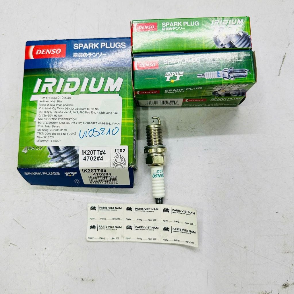 Bugi Denso Iridium TT Honda Civic Civic 1.8 2.0 đời 2006 - 2014. Mã IK20TT, 98079-561-5H