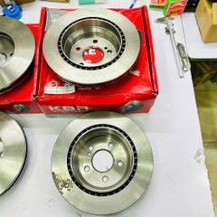 Đĩa phanh, đĩa thắng trước Mercedes E-Class W211 E200, E240 E280, E350, E500 đời 2002 - 2009. Hàng KBR China. Mã A2114210812 ( 1 cái )