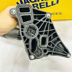 Cụm cốc lọc dầu động cơ, két sinh hàn nhớt BMW 320i (F30, F31, G20, GT), 420i, 430i (F32, F36) 420i, (G11/G12) 630i, (G11/G12), (G02) X4 đời 2011 - 2023. Hàng Magneti Marelli, động cơ B48, B47, B38. Mã 11428596283, 11428586673, 11428593771