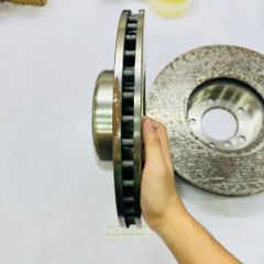 Đĩa phanh trước, đĩa thắng trước BMW 320i, 328i, 330i, F30 F31 F34, 428i, 430i F32 F33 F36 (Kích thước 340x30mm) đời 2012 - 2020. Hàng OEM KBR. Mã 34116792223 ( 1 cái )