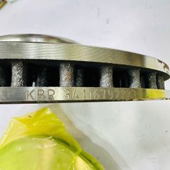 Đĩa phanh trước, đĩa thắng trước BMW 320i, 328i, 330i, F30 F31 F34, 428i, 430i F32 F33 F36 (Kích thước 340x30mm) đời 2012 - 2020. Hàng OEM KBR. Mã 34116792223 ( 1 cái )